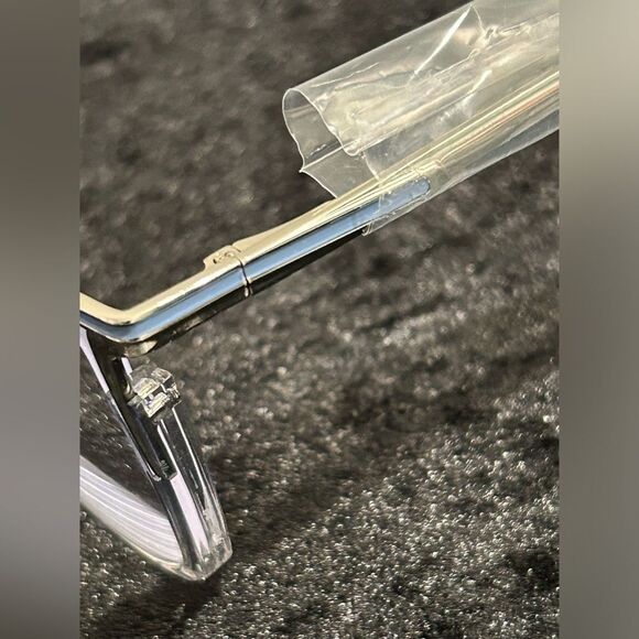 Lensmart TR7858 C4 Eyeglasses - Clear Frame, 57-17-140" - Picture 4 of 7